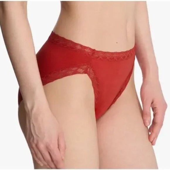 Brand New Natori Women's Size XS Samba Red Bliss Panties Briefs NWT - Picture 3 of 3
